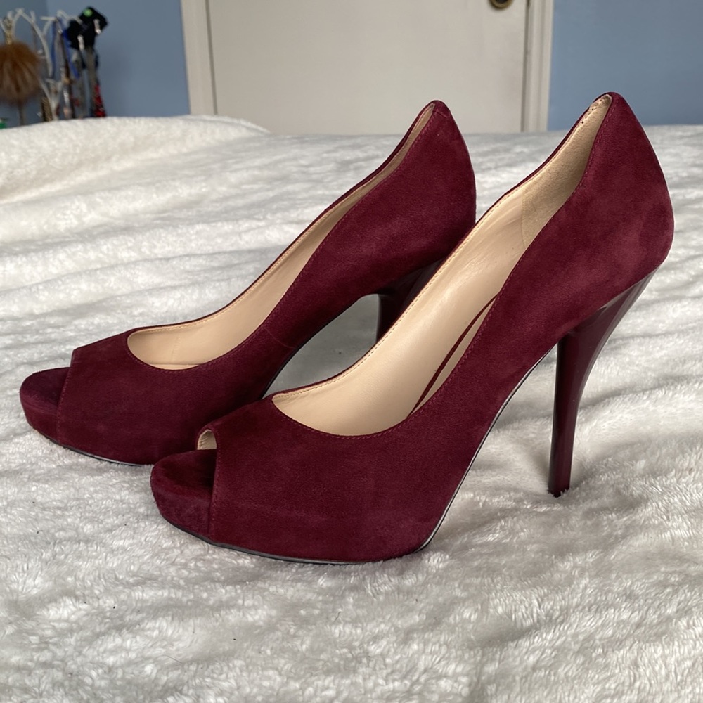 NINE WEST SUEDE STILETTOS - Picture 2 of 4